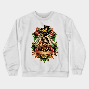 Cat Crewneck Sweatshirt